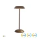 LED Φωτιστικό Επιτραπέζιο Dimmable 2W Καφέ California Viokef