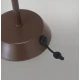 LED Φωτιστικό Επιτραπέζιο Dimmable 2W Καφέ California Viokef