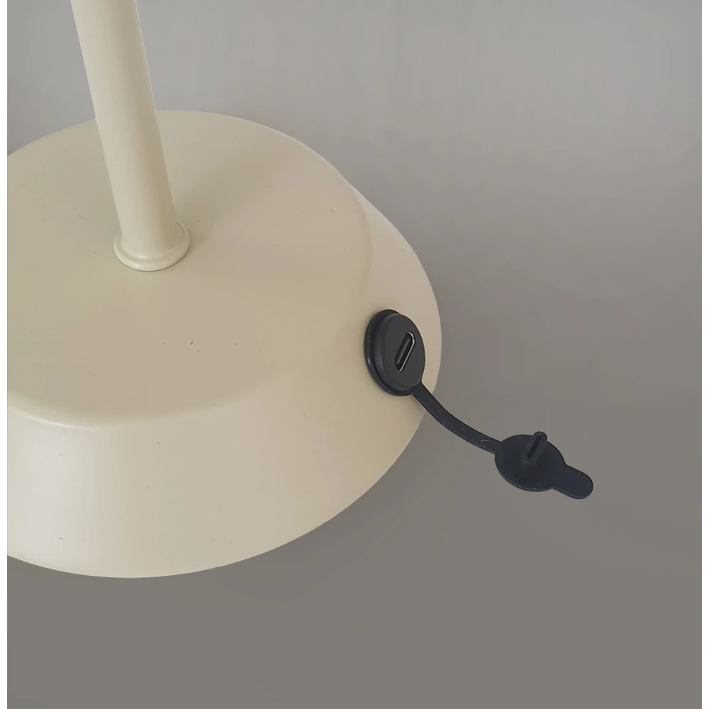 LED Φωτιστικό Επιτραπέζιο Dimmable 2W Μπεζ California Viokef