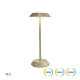 LED Φωτιστικό Επιτραπέζιο Dimmable 2W Μπεζ California Viokef