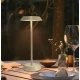 LED Φωτιστικό Επιτραπέζιο Dimmable 2W Μπεζ California Viokef