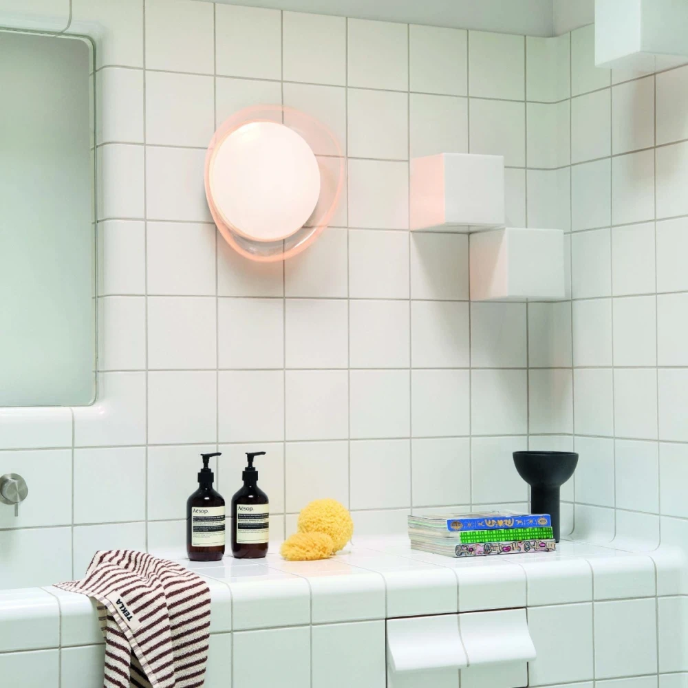 Πλαφονιέρα Οροφής Λευκή με Ενσωματωμένο LED Squish pl d34 Ideal Lux