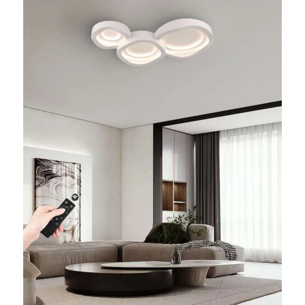 Πλαφονιέρα Οροφής με Ενσωματωμένο LED 140W ESTELLA - ATMAN