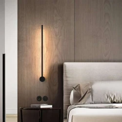 Απλίκα Τοίχου LED 8W CCT Μαύρη Atman