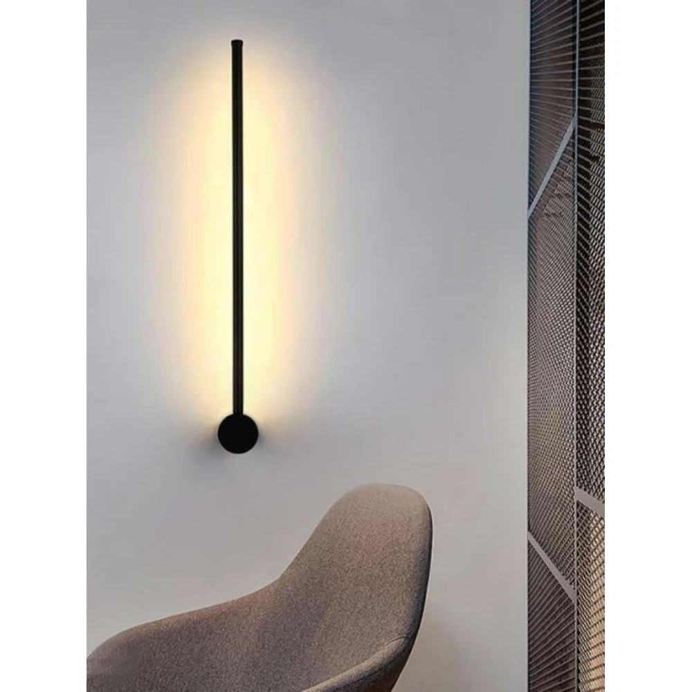 Απλίκα Τοίχου LED 8W CCT Μαύρη Atman