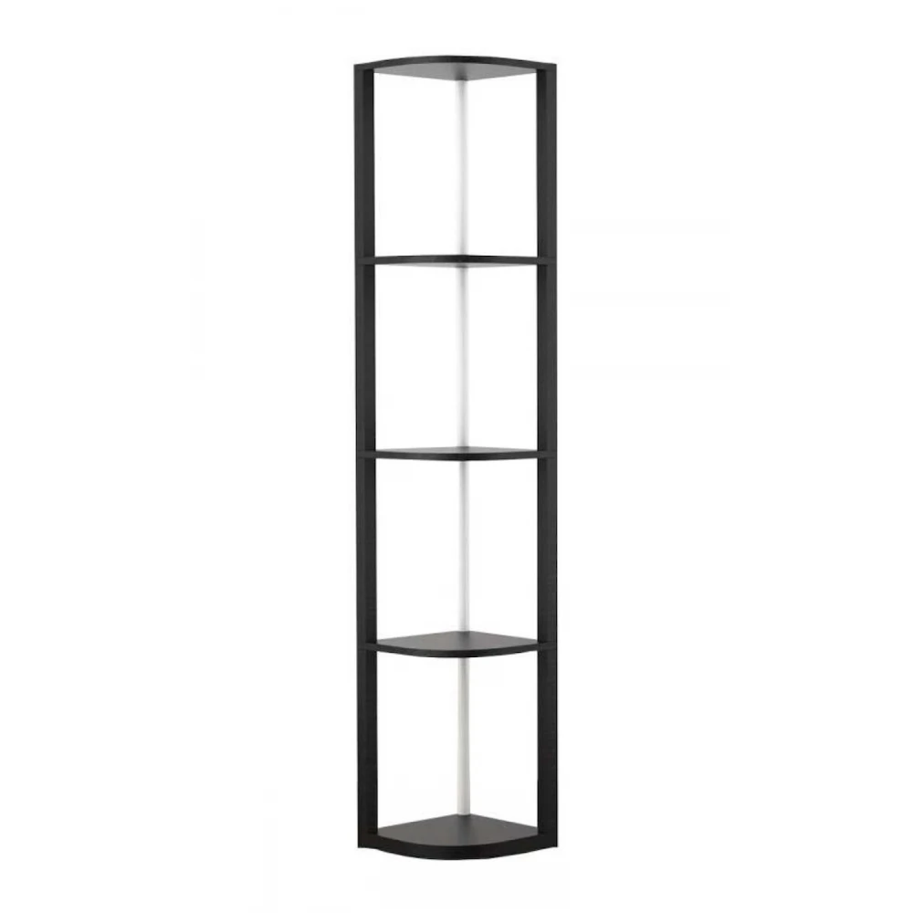 Φωτιστικό LED και Ραφιέρα Δαπέδου HOUSTON Μαύρο- Atman