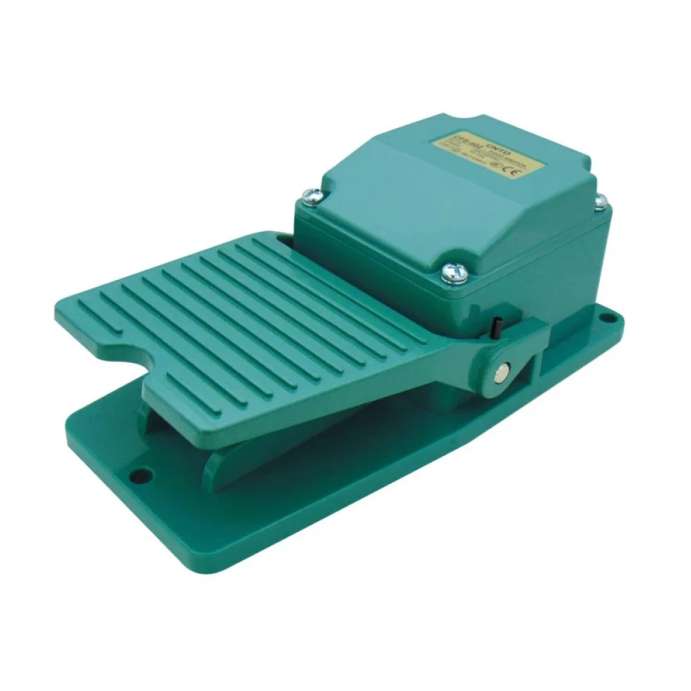 Ποδοδιακόπτης Μεταλλικός 15A SFM-1 (CFS-402) CNTD - Top Electronic