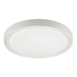 LED Πλαφονιέρα Εξωτερικού Χώρου Σε Λευκό Χρώμα D30cm IP65 19W ANABELLA - VIOKEF
