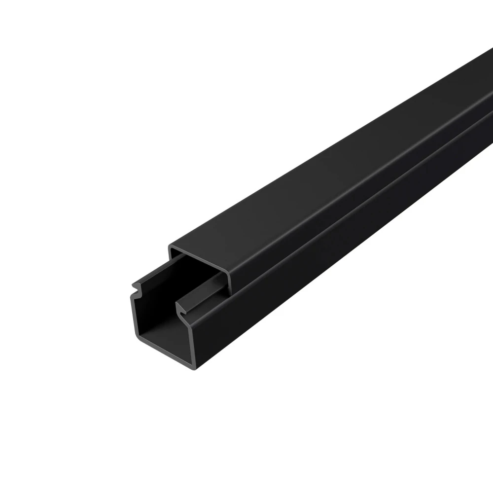12x12mm ΑΥΤΟΚΟΛΗΤΟ ΚΑΝΑΛΙ ΚΑΛΩΔΙΩΝ 2m, ULTRA ΑΝΘΡΑΚΙ ΧΡΩΜΑΤΟΣ ACA
