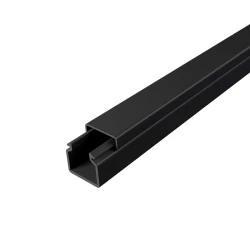 12x12mm ΑΥΤΟΚΟΛΗΤΟ ΚΑΝΑΛΙ ΚΑΛΩΔΙΩΝ 2m, ULTRA ΑΝΘΡΑΚΙ ΧΡΩΜΑΤΟΣ ACA