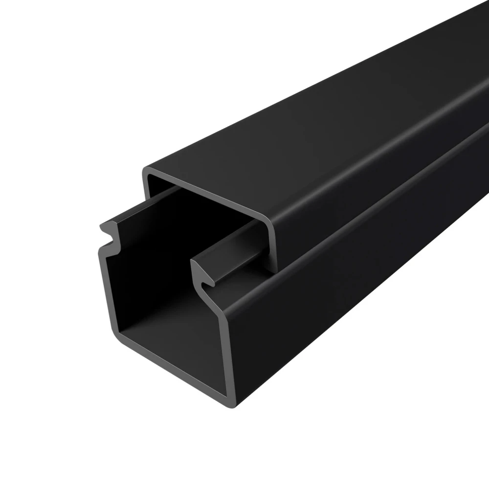40x40mm ΑΥΤΟΚΟΛΗΤΟ ΚΑΝΑΛΙ ΚΑΛΩΔΙΩΝ 2m, ULTRA ΑΝΘΡΑΚΙ ΧΡΩΜΑΤΟΣ ACA
