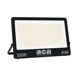 ΠΡΟΒΟΛΕΑΣ LED SMD IP66 ΜΑΥΡΟΣ 300W 3CCT 30000LM 185-265V IP66 ACA