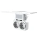 XO WL09 adaptor από 1 σούκο πρίζα σε 2 σούκο 16A με φως νυκτός + 2x USB A+βάση τοποθέτησης κινητού
