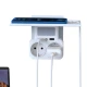 XO WL09 adaptor από 1 σούκο πρίζα σε 2 σούκο 16A με φως νυκτός + 2x USB A+βάση τοποθέτησης κινητού