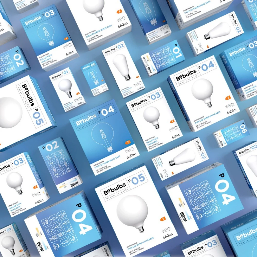 Λαμπτήρας LED Εφέ Πορσελάνης CRI 95 G125 12W 1521Lm E27 2700K Dimmable - P09