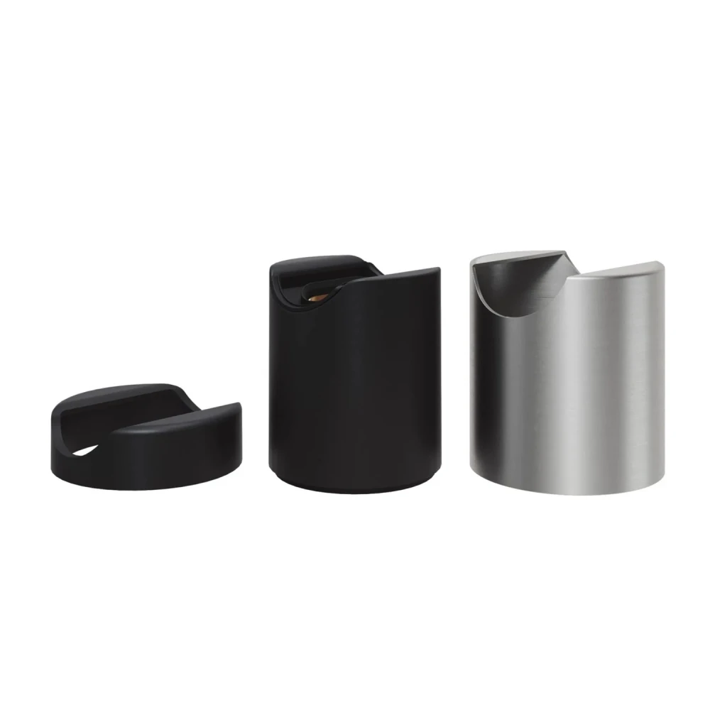 Ντουί S14d μεταλλικό για τοίχο ή οροφή - Τιτάνιο σατινέ - Creative Cables