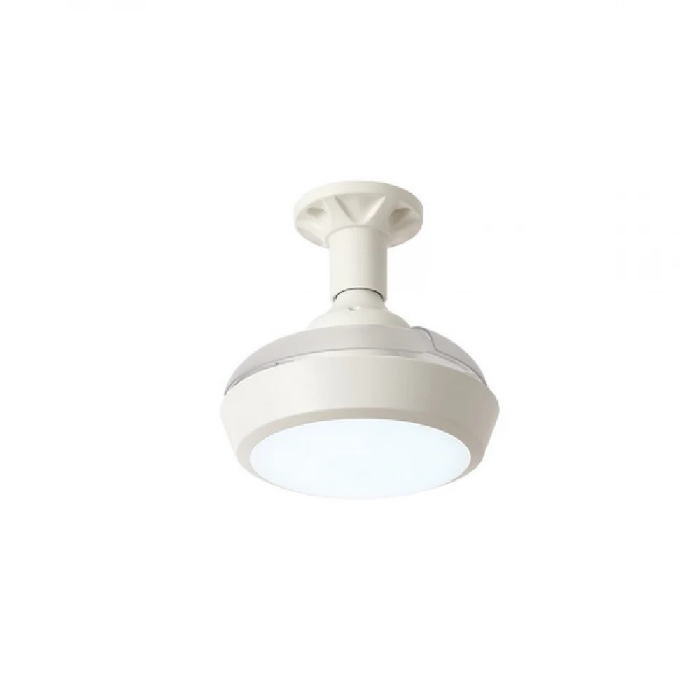 ΑΝΕΜΙΣΤΗΡΑΣ-ΦΩΤΙΣΤΙΚΟ ΜΕ ΑΝΟΙΓΟΚΛΕΙΟΜΕΝΕΣ ΦΤΕΡΩΤΕΣ Φ42 DC ΜΟΤΕΡ 15W ΛΕΥΚΟΣ ΜΕ ΚΟΝΤΡΟΛ 18W ΒΙΔΩΤΟΣ ΣΕ Ε27 EUROLAMP