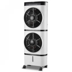 AIR COOLER ΔΙΠΛΟ ΛΕΥΚΟ-ΜΑΥΡΟ 7L 125W ΜΕ ΚΟΝΤΡΟΛ EUROLAMP