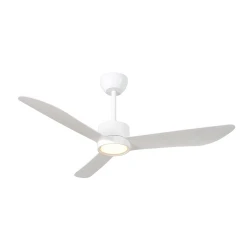 ΑΝΕΜΙΣΤΗΡΑΣ ΟΡΟΦΗΣ ΑΔΙΑΒΡΟΧΟΣ IP66 ΛΕΥΚΟΣ ΜΕ LED ΦΩΣ 20W ΚΑΙ ΚΟΝΤΡΟΛ Φ127 DC 31W EUROLAMP