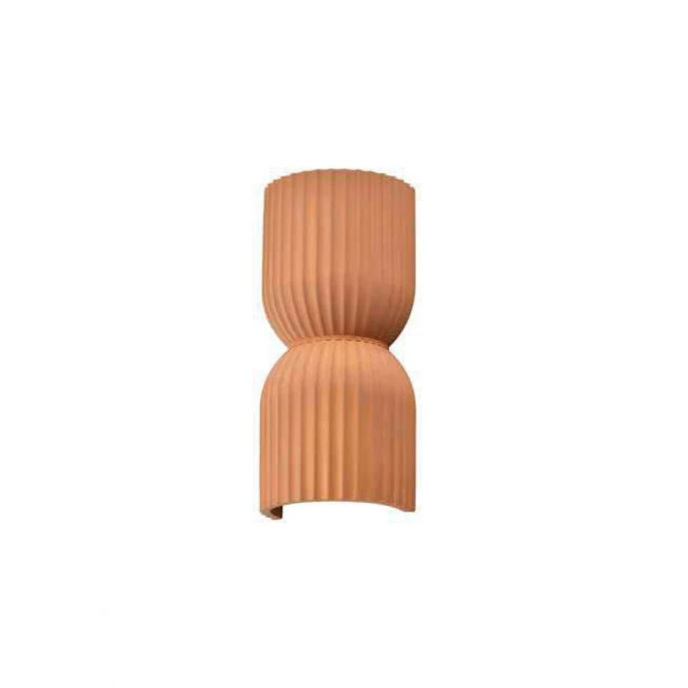 Inlight Επιτοίχιο Φωτιστικό από Γύψο Terracotta UP-DOWN 2XGU10 GAIA