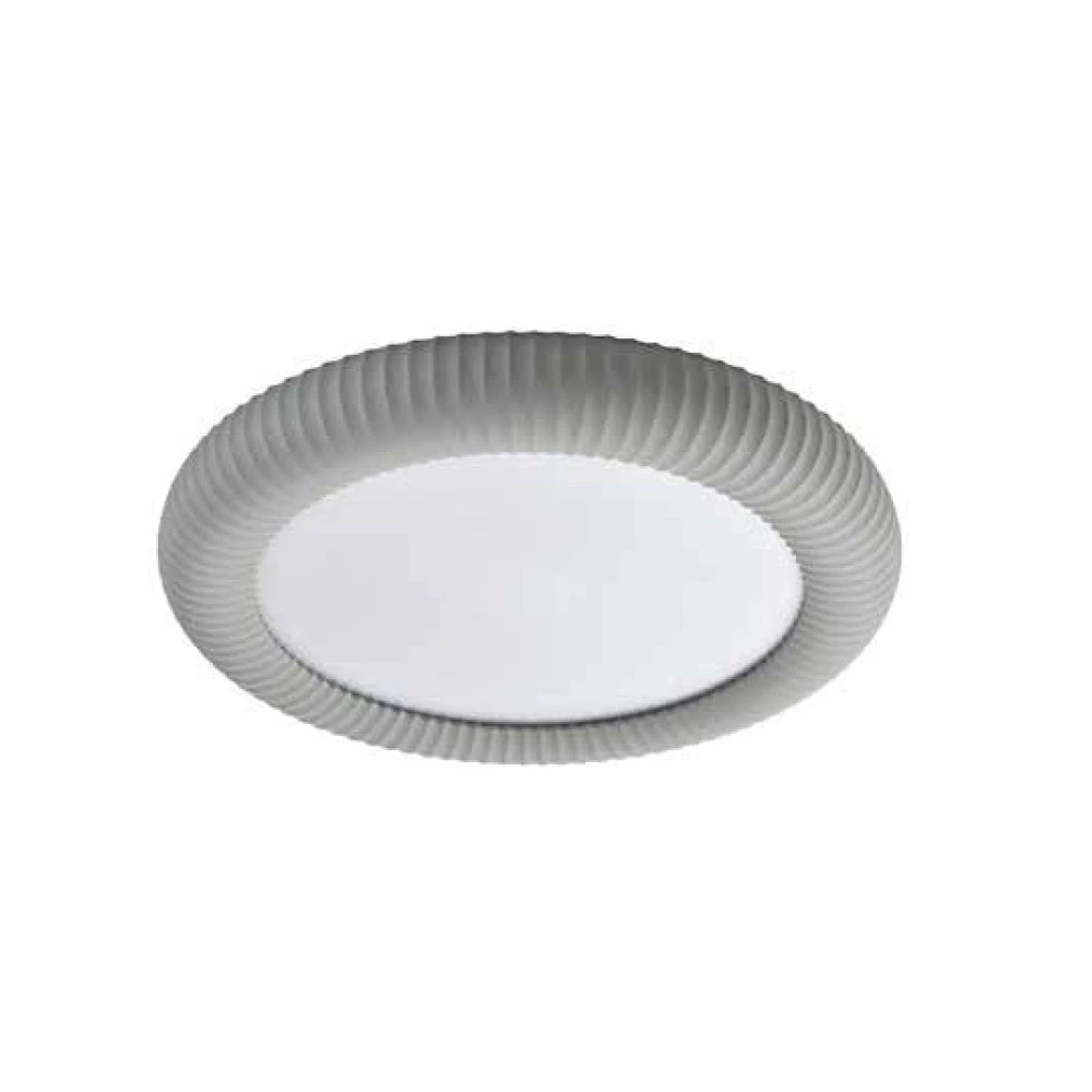 LED Πλαφονιέρα οροφής Γύψινη 36W Γκρι GAIA InLight 