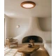LED Πλαφονιέρα οροφής Γύψινη 36W Terracotta GAIA InLight 