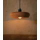 Inlight Κρεμαστό φωτιστικό από γύψο Terracotta 1XE27 D:40cm GAIA