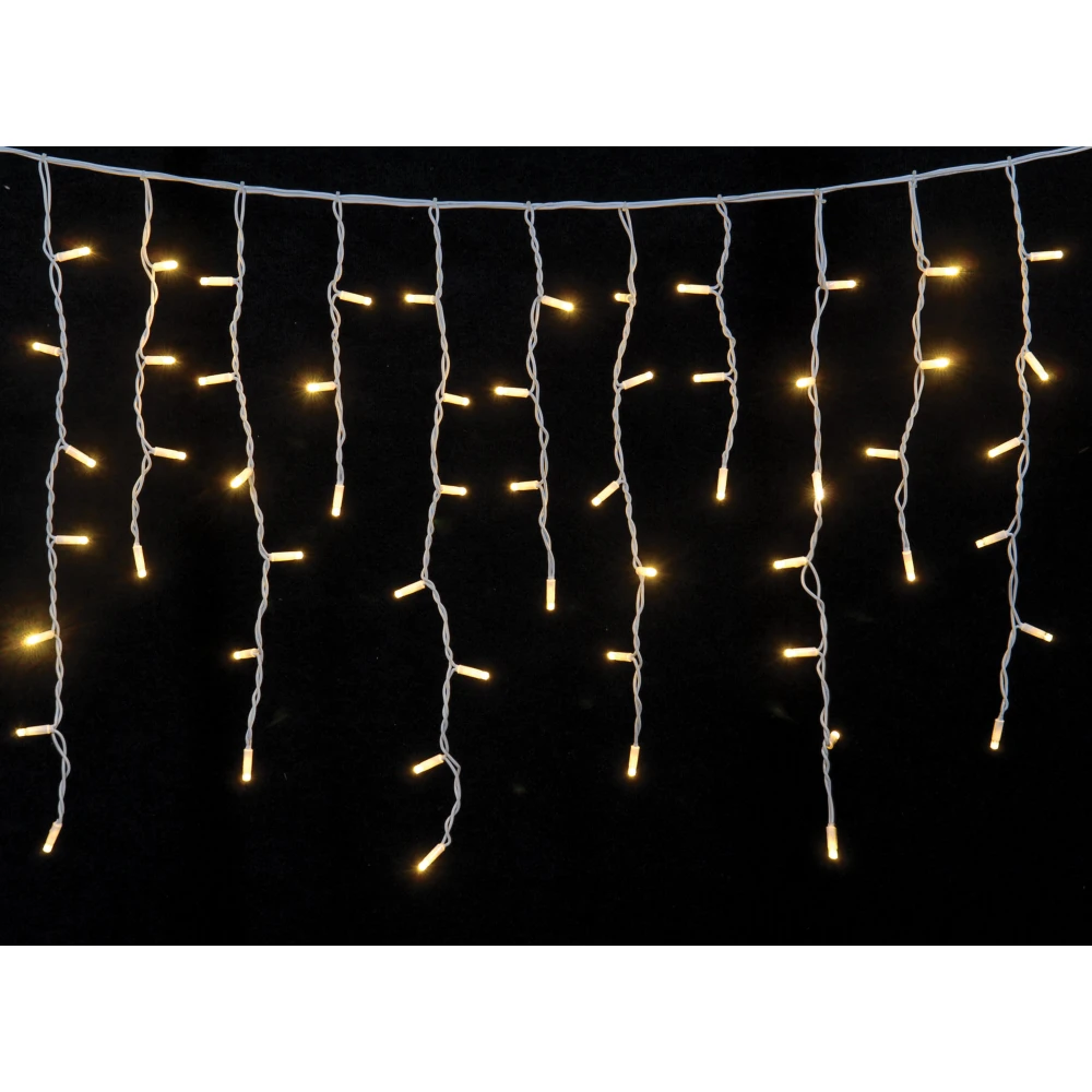 300Led Σταθερή Βροχή Rubber Με Επέκταση Ip65 Και Μπρίζα Σούκο 600 x 70(h)cm,Λευκό Καλώδιο/ Θερμό Λαμπάκι (Kelvin: 2.500 - 3.000)