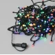 500 Led Λαμπάκια Milky Buld Με Πρόγραμμα Και Επέκταση, Πράσινο Καλώδιο/Πολύχρωμο Λαμπάκι 25 Μέτρα