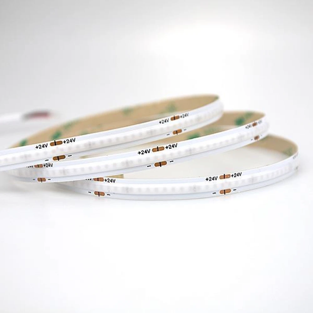 5 ΜέτραΤΑΙΝΙΑ LED COB 5M 12W 24V RGB 480L/M IP44 PRO EUROLAMP
