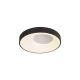 Inlight Πλαφονιέρα οροφής LED 36W 3CCT από μαύρο μέταλλο και ακρυλικό D:48x9cm (42040-Black)