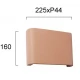 LED Φωτιστικό Τοίχου Από Τσιμέντο Terracotta 7W IP65 CRI 94 Adalin - Viokef