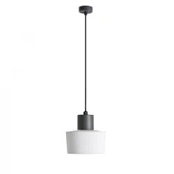 Κρεμαστό Φωτιστικό Με Γυαλί MUFFIN - IP44 14cm FARO