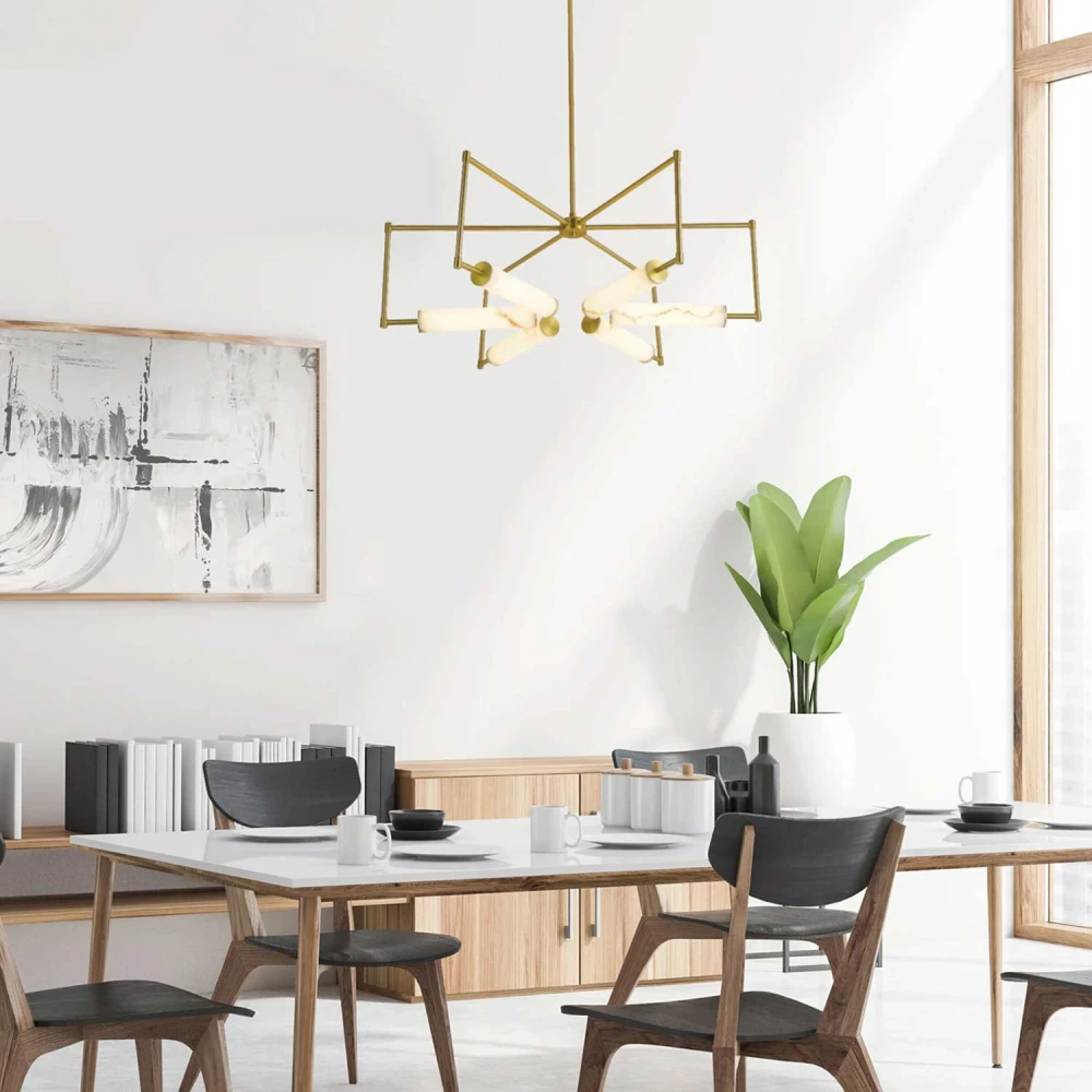 ΚΡΕΜΑΣΤΟ ΦΩΤΙΣΤΙΚΟ LED ACA ABYSS MP2401096 ΛΕΥΚΟ-ΧΡΥΣΟ 60W 3000K