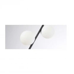 Κρεμαστό Φωτιστικό LED ACA Ball OKN96163BK Αμμώδες Μαύρο 15W 3000K 1650lm