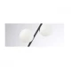 Κρεμαστό Φωτιστικό LED ACA Ball OKN96162BK Αμμώδες Μαύρο 10W 3000K 1100lm