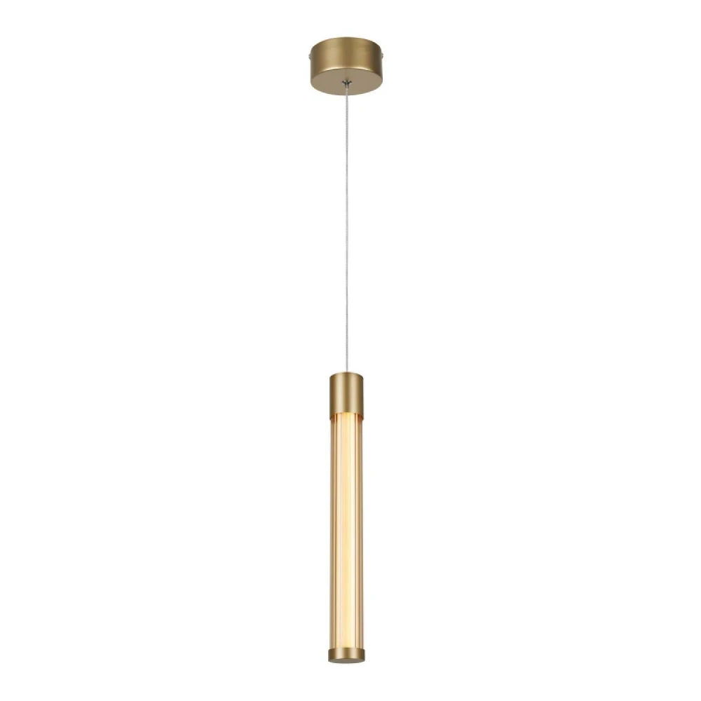 CANDELERA-ΦΩΤΙΣΤΙΚΟ ΚΡΕΜΑΣΤΟ ΧΡΥΣΟ  ΑΛΟΥΜΙΝΙΟΥ LED SMD 7W CCT 490LΜ IP20 85X1500MM ACA