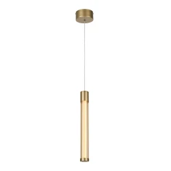 CANDELERA-ΦΩΤΙΣΤΙΚΟ ΚΡΕΜΑΣΤΟ ΧΡΥΣΟ  ΑΛΟΥΜΙΝΙΟΥ LED SMD 7W CCT 490LΜ IP20 85X1500MM ACA