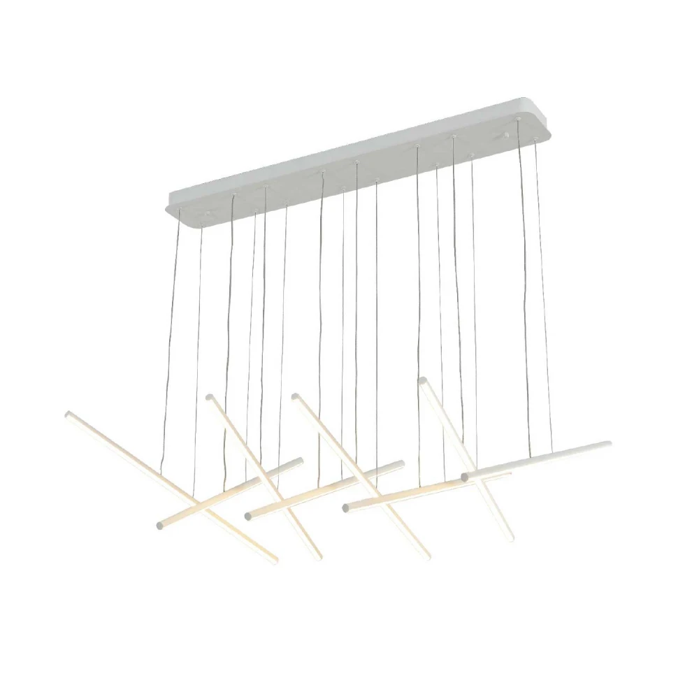 ΚΡΕΜΑΣΤΟ ΦΩΤΙΣΤΙΚΟ LED ACA KY011AC14XWH CORE ΑΜΜΩΔΕΣ ΛΕΥΚΟ ΑΛΟΥΜΙΝΙΟ + ΣΙΛΙΚΟΝΗ 80W 2800K-3200K-4000K 3200LM IP20 650MMX8PCS