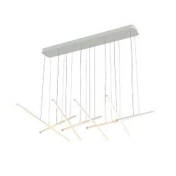 ΚΡΕΜΑΣΤΟ ΦΩΤΙΣΤΙΚΟ LED ACA KY011AC14XWH CORE ΑΜΜΩΔΕΣ ΛΕΥΚΟ ΑΛΟΥΜΙΝΙΟ + ΣΙΛΙΚΟΝΗ 80W 2800K-3200K-4000K 3200LM IP20 650MMX8PCS