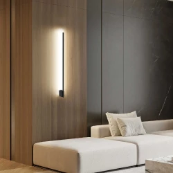 Επιτοίχιο Φωτιστικό LED ACA Frodo OKN9600AS9BK Αμμώδες Μαύρο 15W 3000K 531lm