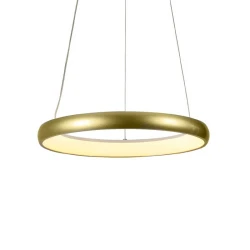 ΚΡΕΜΑΣΤΟ Φ/Σ LED 48W 3800LM CCT IP20 ΧΡΥΣΟ ΜΕΤΑΛΛΙΚΟ + ΑΚΡΥΛΙΚΟ HARMONY - ACA