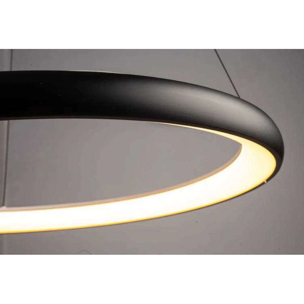 ΚΡΕΜΑΣΤΟ Φ/Σ LED 48W 3800LM CCT IP20 ΜΑΥΡΟ ΜΕΤΑΛΛΙΚΟ + ΑΚΡΥΛΙΚΟ HARMONY - ACA