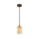 OCN-ΦΩΤΙΣΤΙΚΟ ΚΡΕΜΑΣΤΟ KARI ICE JADE & ΞΥΛΟ ΣΥΜΒΑΤΙΚΟ 1xE27 IP20 Φ100x1500mm ISYRA - ACA