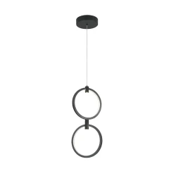 ΚΡΕΜΑΣΤΟ ΦΩΤΙΣΤΙΚΟ LED ACA KY011EC29QBK LILO ΑΜΜΩΔΕΣ ΜΑΥΡΟ ΑΛΟΥΜΙΝΙΟ + ΣΙΛΙΚΟΝΗ 26W 2800K-3200K-4000K 1050LM IP20 250MMX2