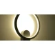 ΕΠΙΤΟΙΧΙΟ ΦΩΤΙΣΤΙΚΟ LED ACA KY011BFBK LOOP ΑΜΜΩΔΕΣ ΜΑΥΡΟ ΑΛΟΥΜΙΝΙΟ + ΣΙΛΙΚΟΝΗ 15W 2800K-3200K-4000K 480 LM IP20 250MM