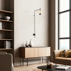 Επιτοίχιο Φωτιστικό LED ACA Maison OKN5013W2BK Αμμώδες Μαύρο 9W 3000K 310lm
