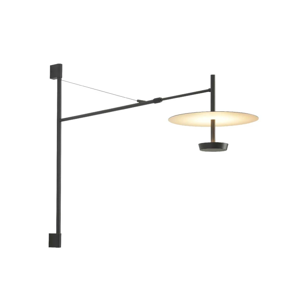Επιτοίχιο Φωτιστικό LED ACA Maison OKN5013WBK Αμμώδες Μαύρο 9W 3000K 310lm