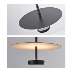 Κρεμαστό Φωτιστικό LED ACA Maison OKN5013PBK Αμμώδες Μαύρο 9W 3000K 310lm