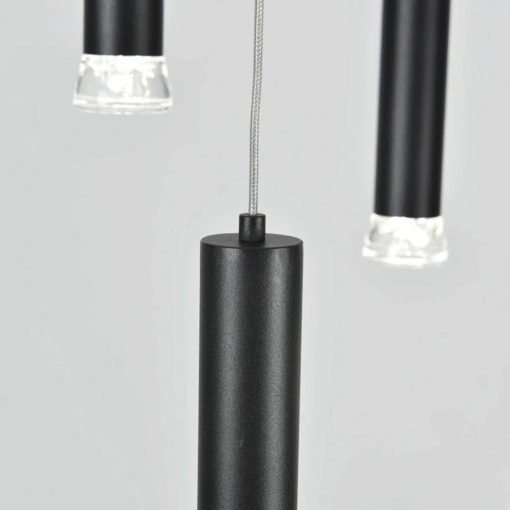 ΚΡΕΜΑΣΤΟ ΦΩΤΙΣΤΙΚΟ LED ACA KY011NC255BK RAPENZO ΑΜΜΩΔΕΣ ΜΑΥΡΟ ΑΛΟΥΜΙΝΙΟ 30W 2800K-3200K-4000K 1200LM IP20 Φ30ΜΜXH 300ΜΜX5PCS